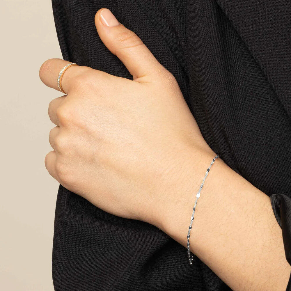 Cabaret Bracelet | White Gold 14k