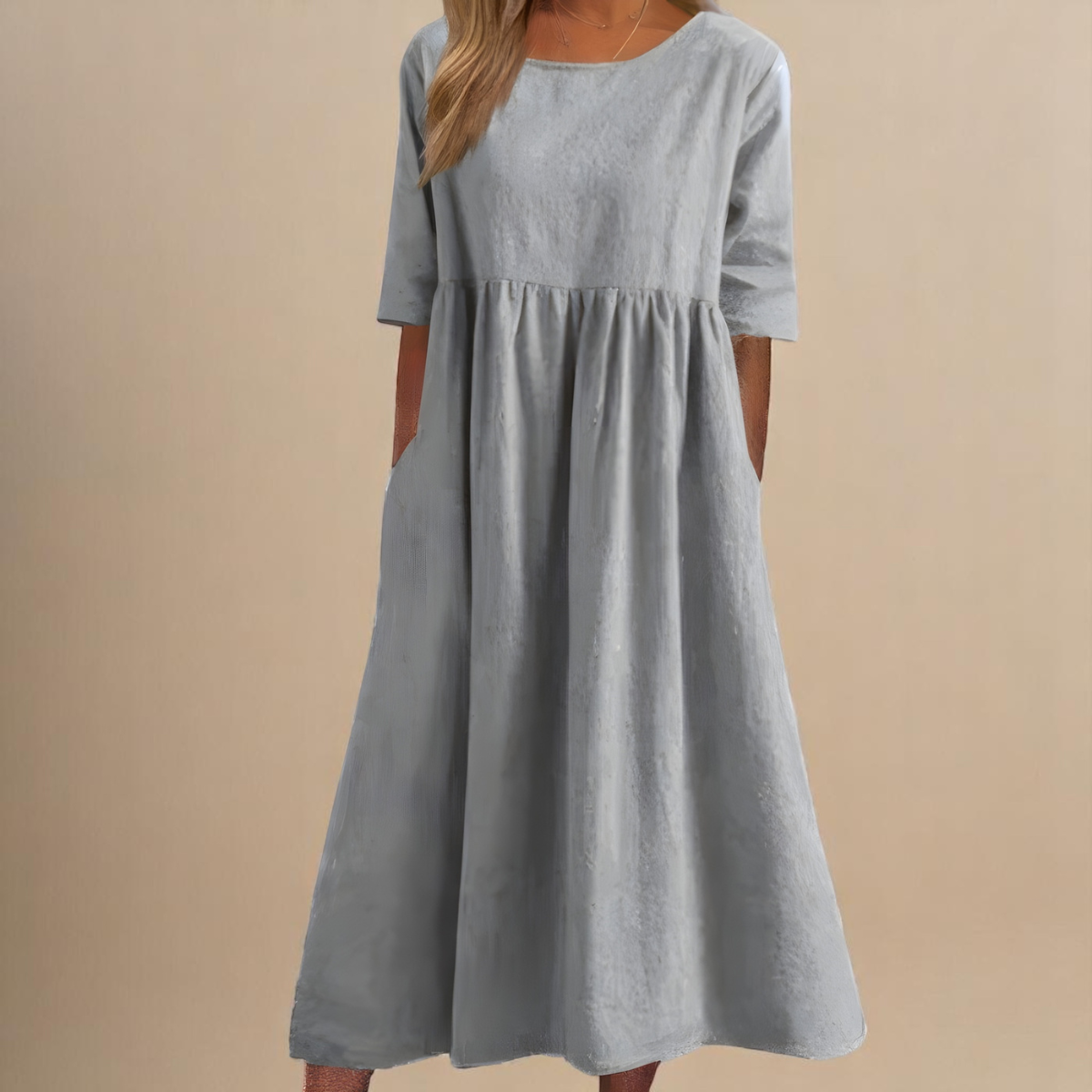 Shelli | Flattering Cotton Dress