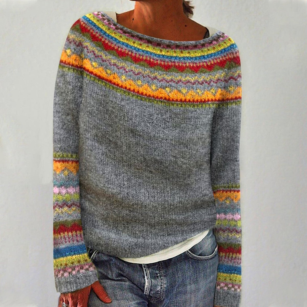 Emily™ - Comfortable Retro Sweater