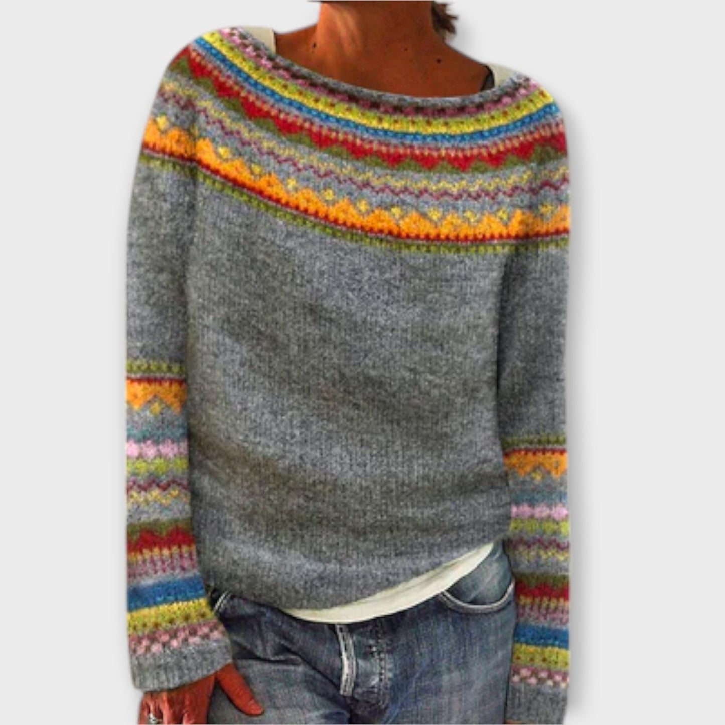 Lena - Stylish Retro Sweater