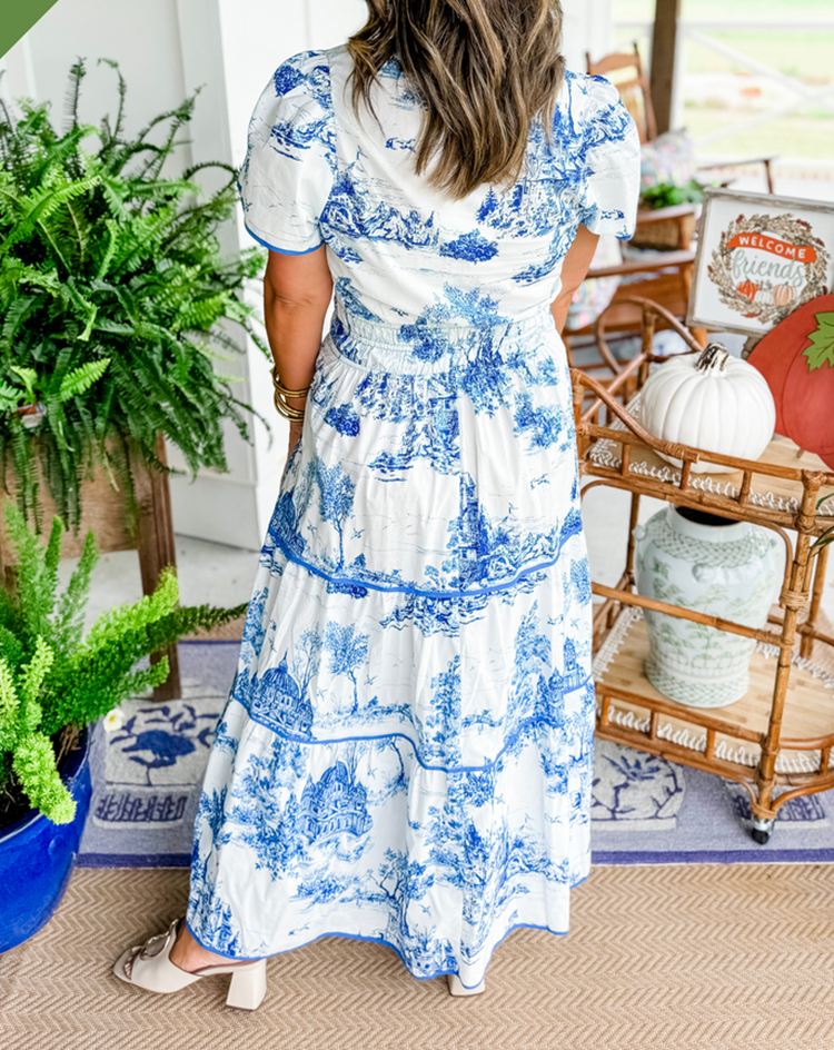 Emory | Classic Toile Maxi