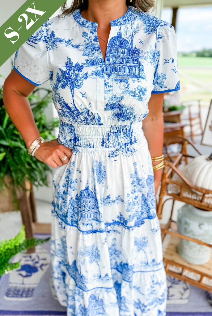 Emory | Classic Toile Maxi