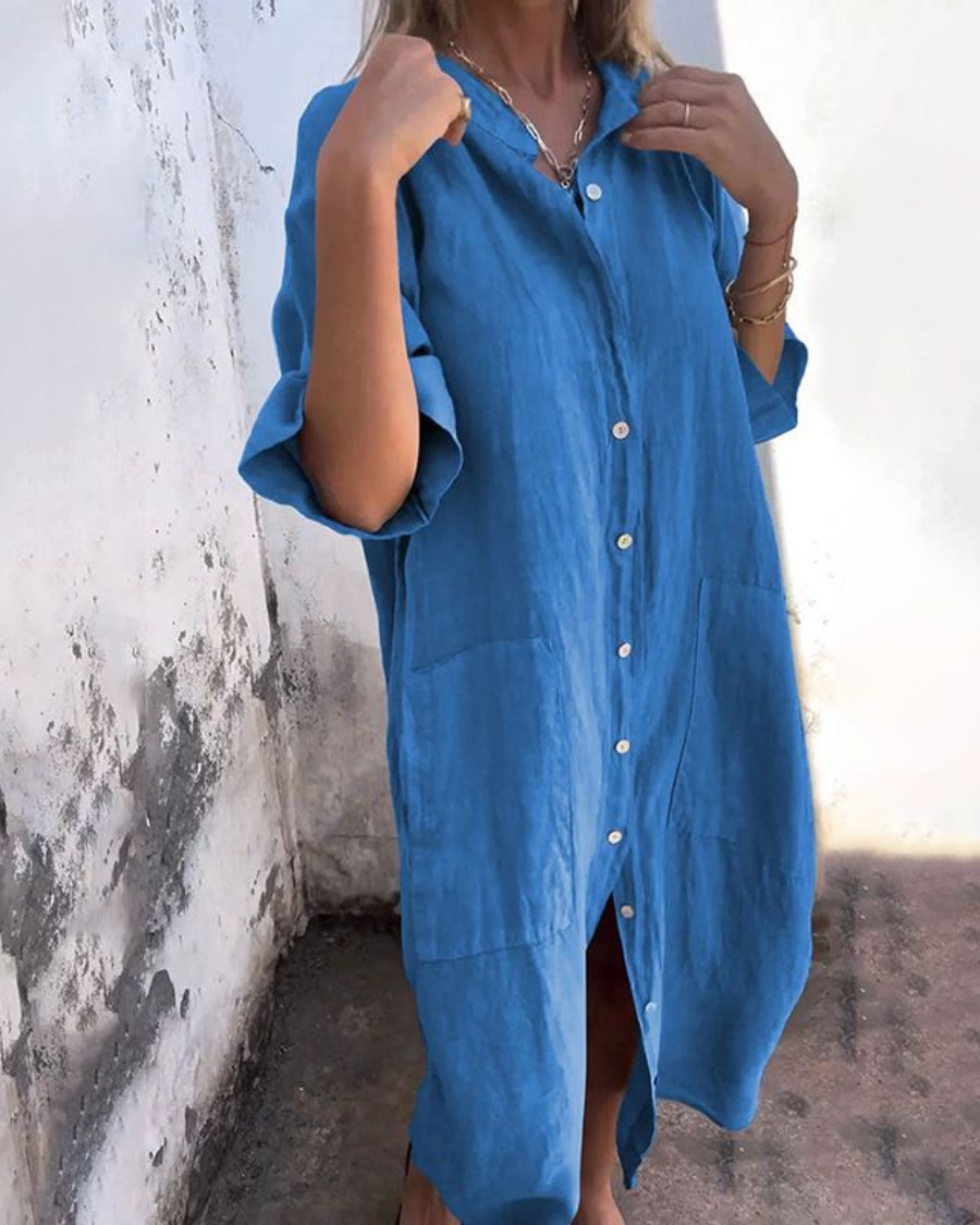 Faith | Boho Shirt Dress