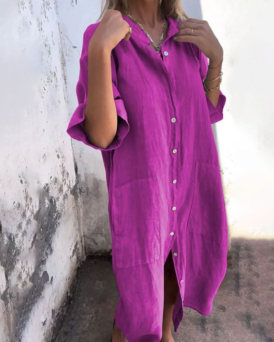 Faith | Boho Shirt Dress