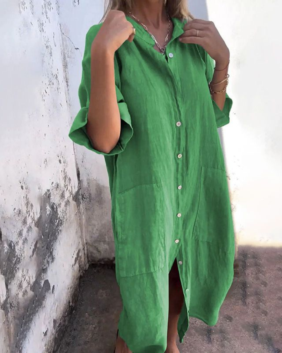 Faith | Boho Shirt Dress