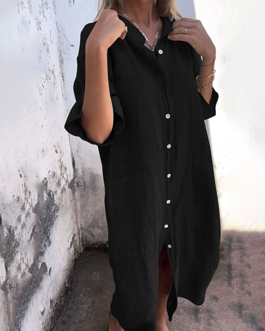 Faith | Boho Shirt Dress