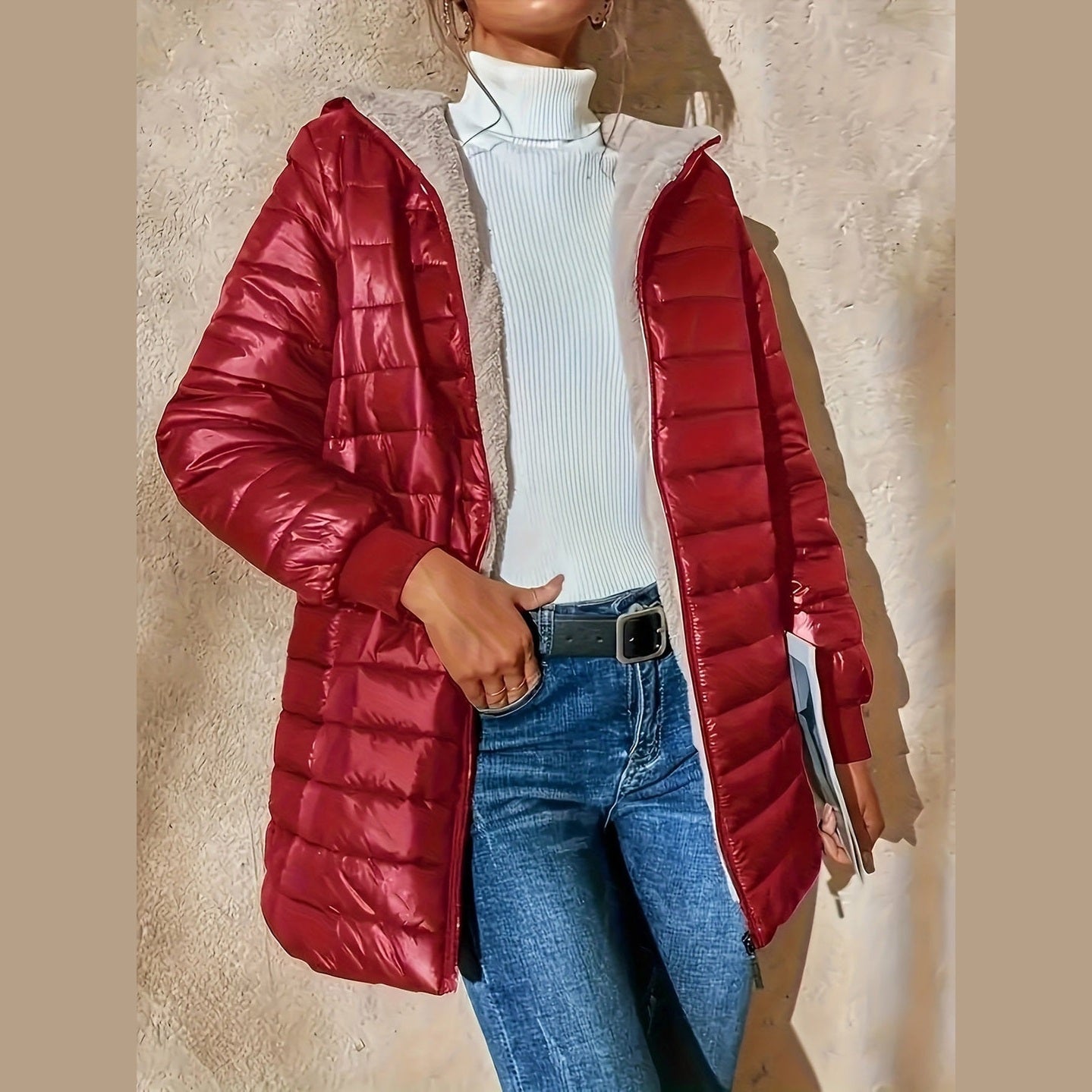 Alyssa™ - Comfortable Casual Thermal Long Jacket