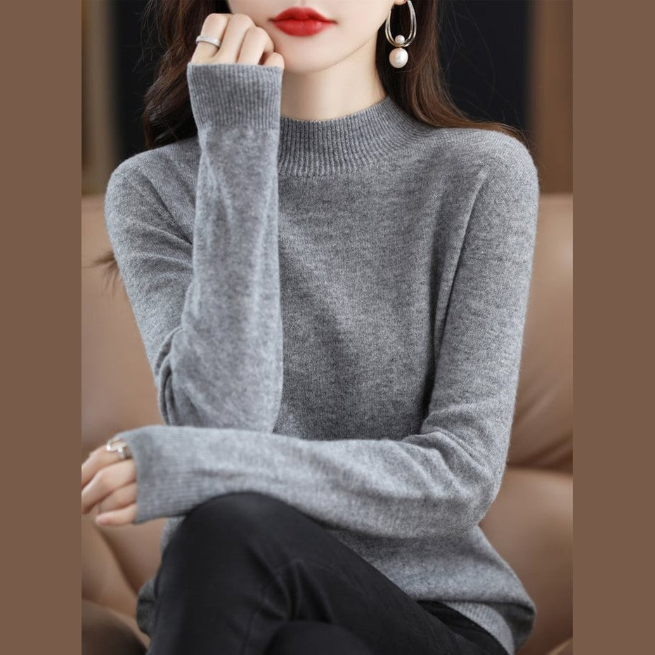Claire | Cashmere Turtleneck Sweater