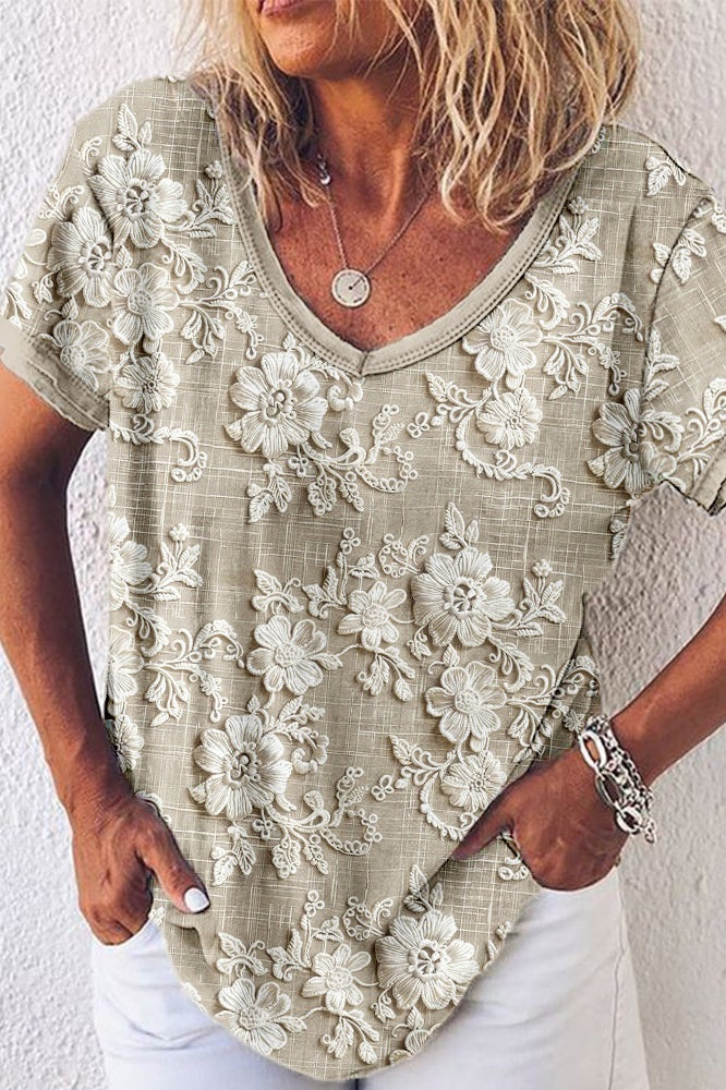 Sunset Petal Tee