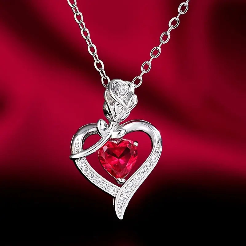 Rosira Emberveil Necklace | White Gold 16k