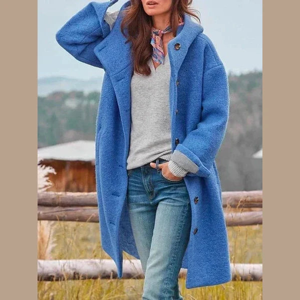 Anna | Maxi Hooded Coat