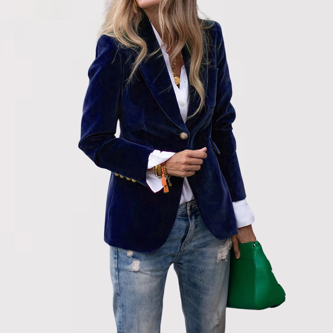 MARLENA | Luxurious Velvet Jacket