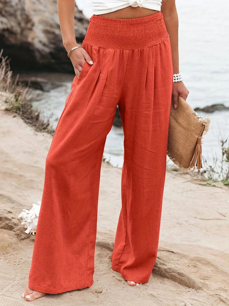 Nina | Palmera Linen Pants