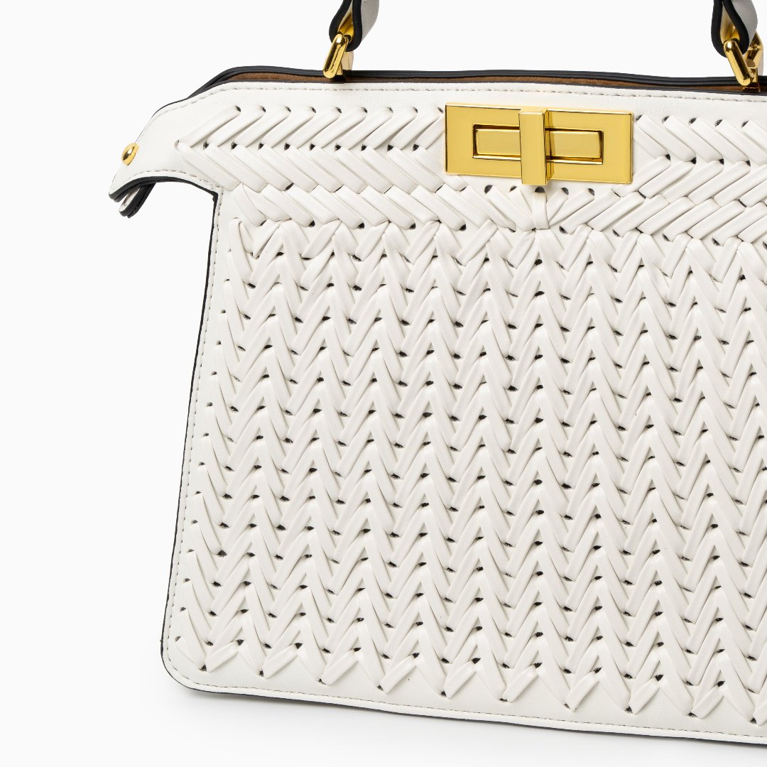 Dionne Woven Handbag