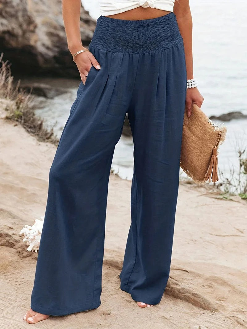 Nina | Palmera Linen Pants