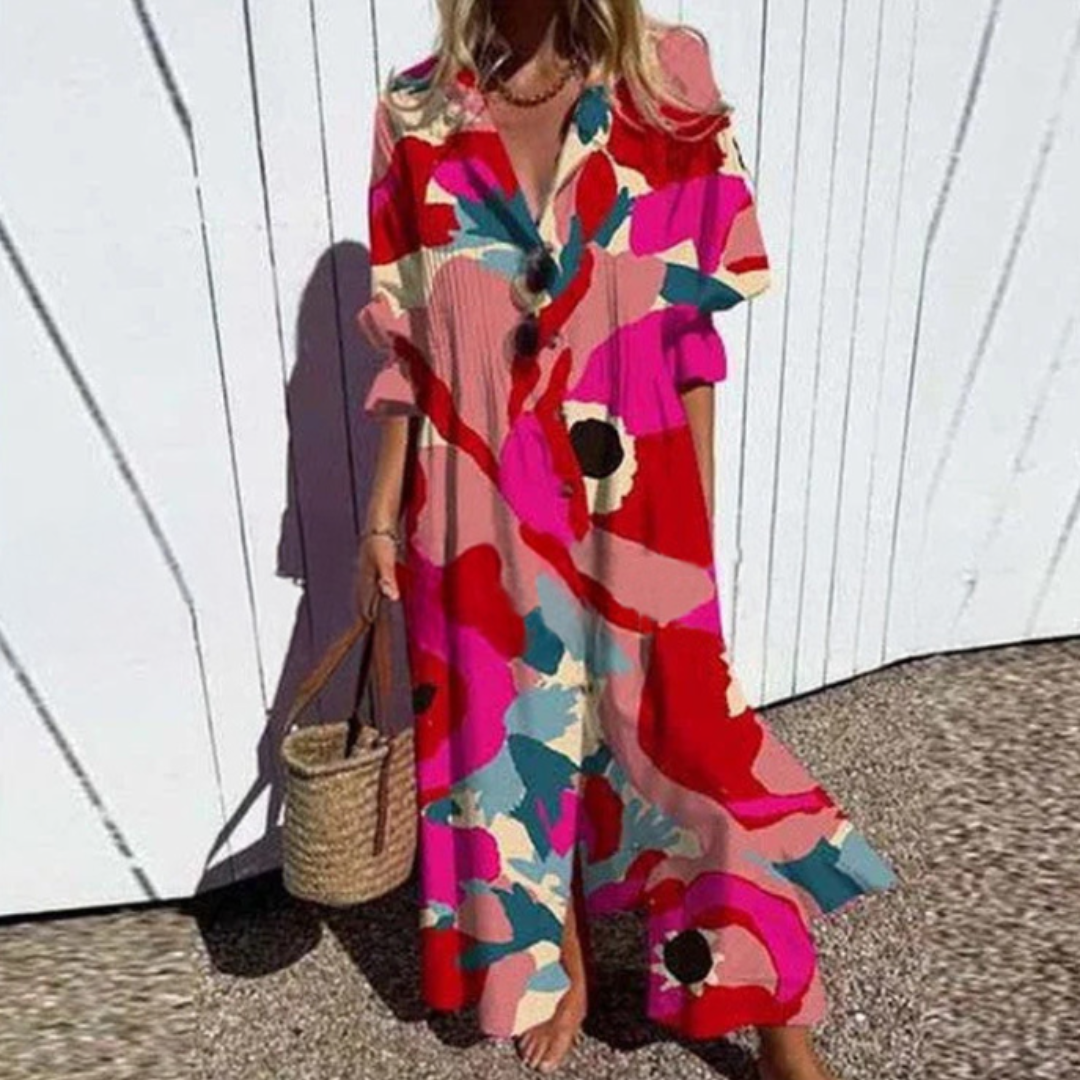 Lily| Bloom Boldly Maxi Dress