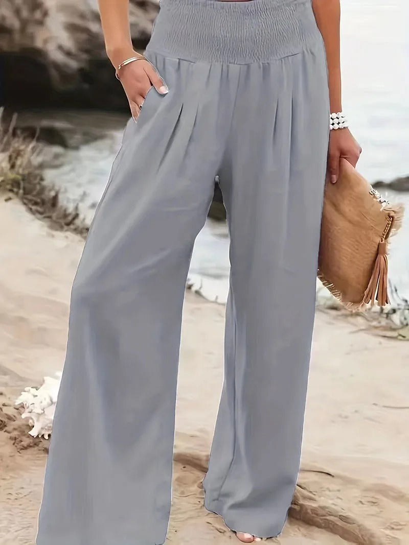 Nina | Palmera Linen Pants
