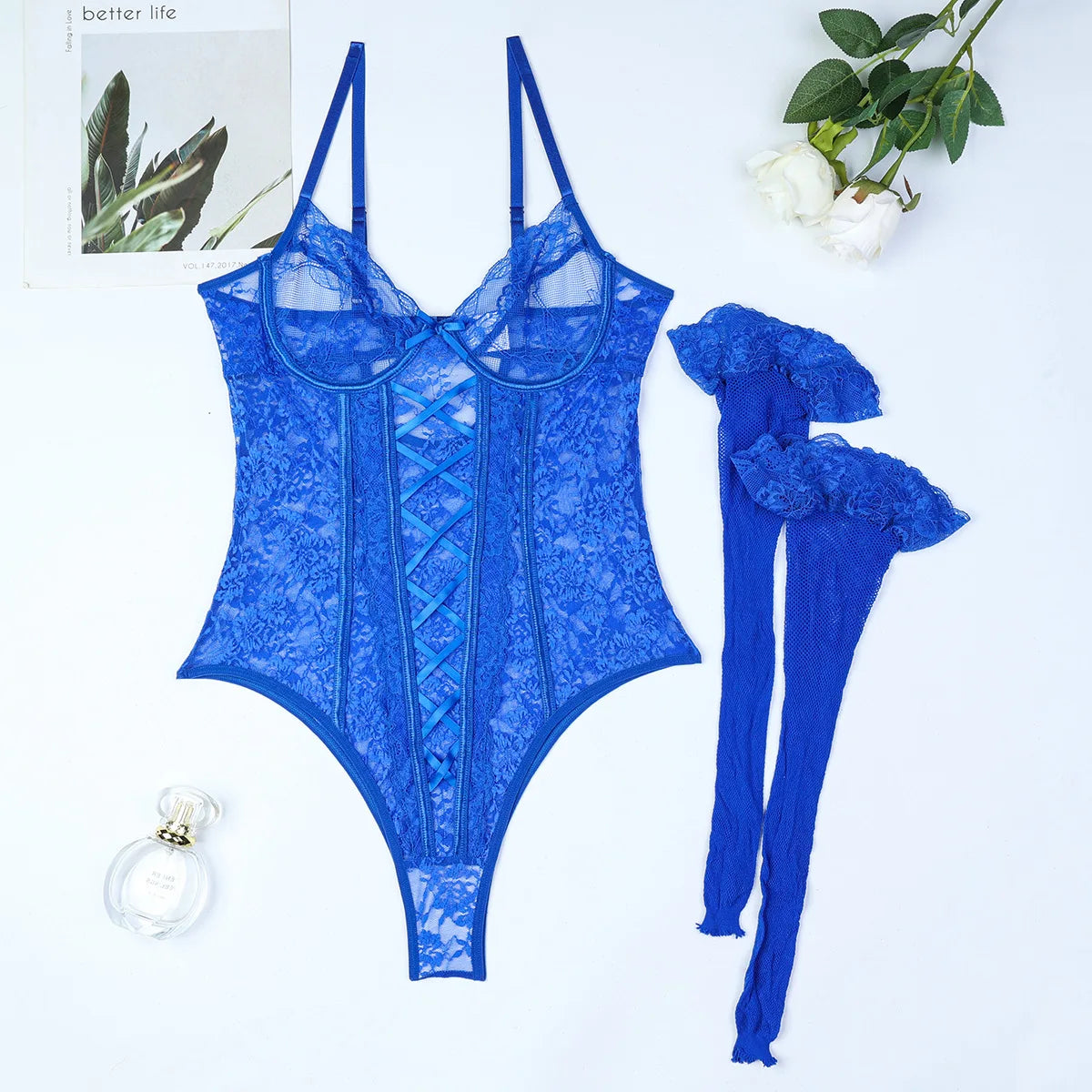 Sonya - Strappy One-Piece Bodysuit