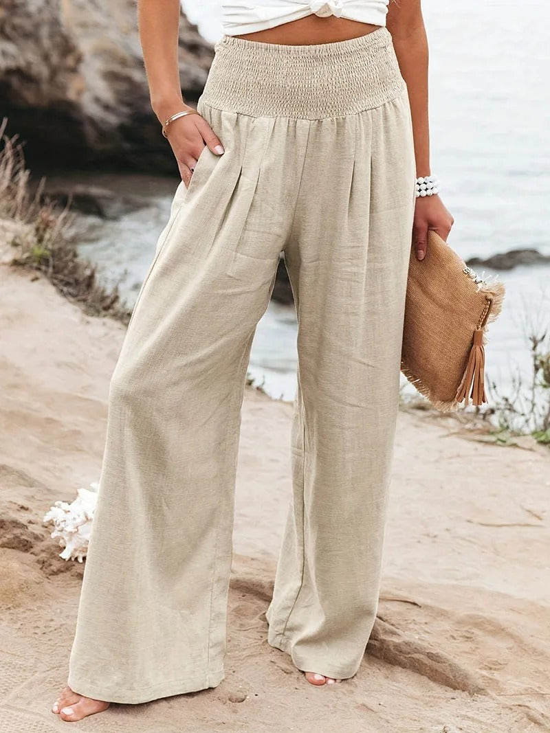 Nina | Palmera Linen Pants