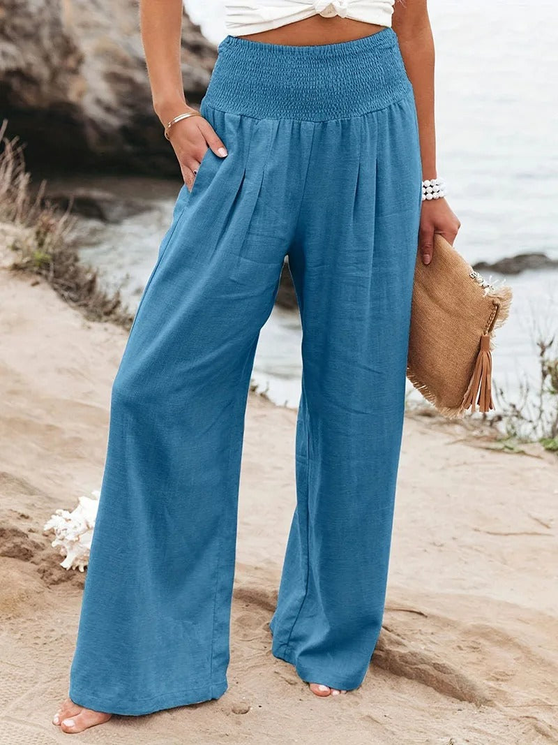 Nina | Palmera Linen Pants