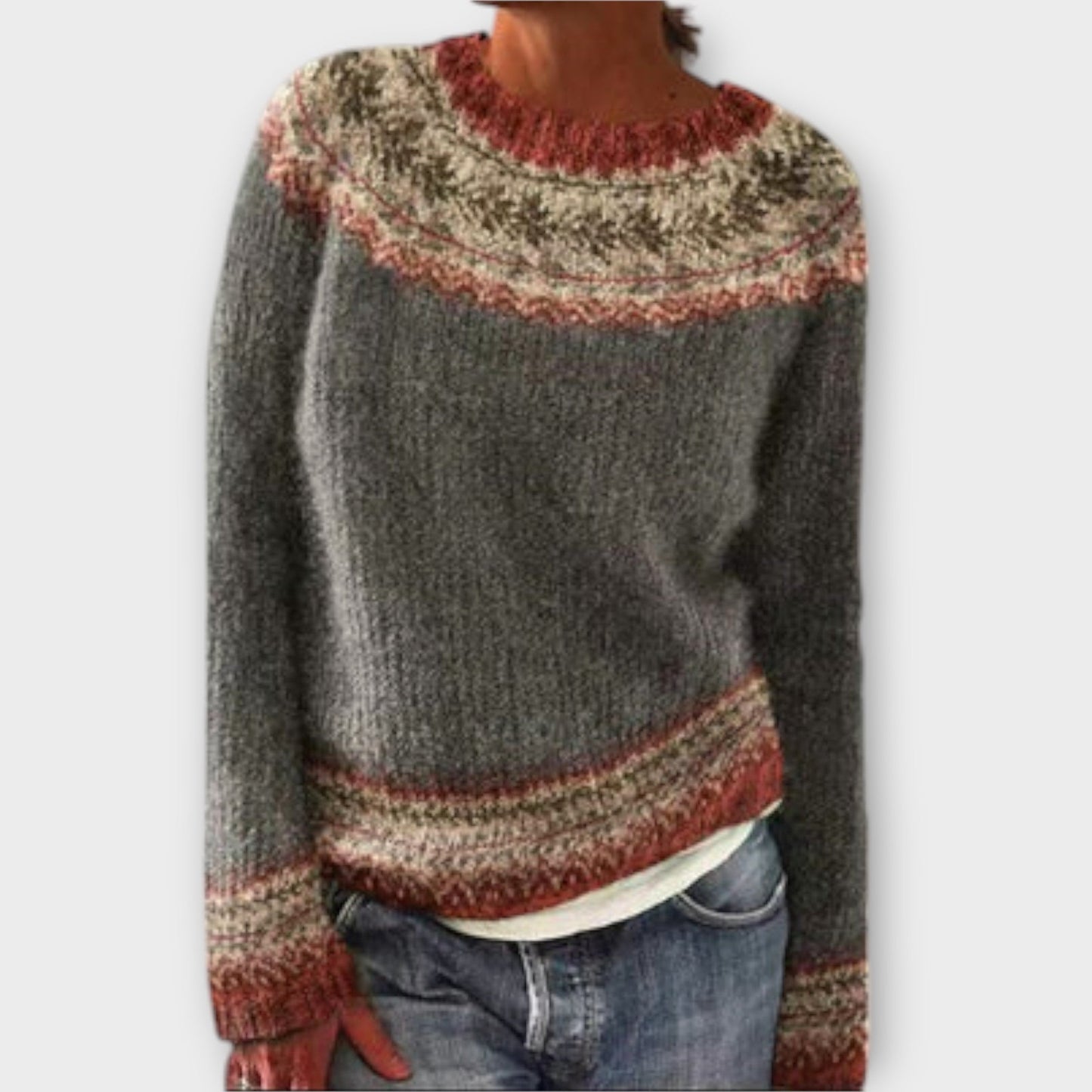 Lena - Stylish Retro Sweater