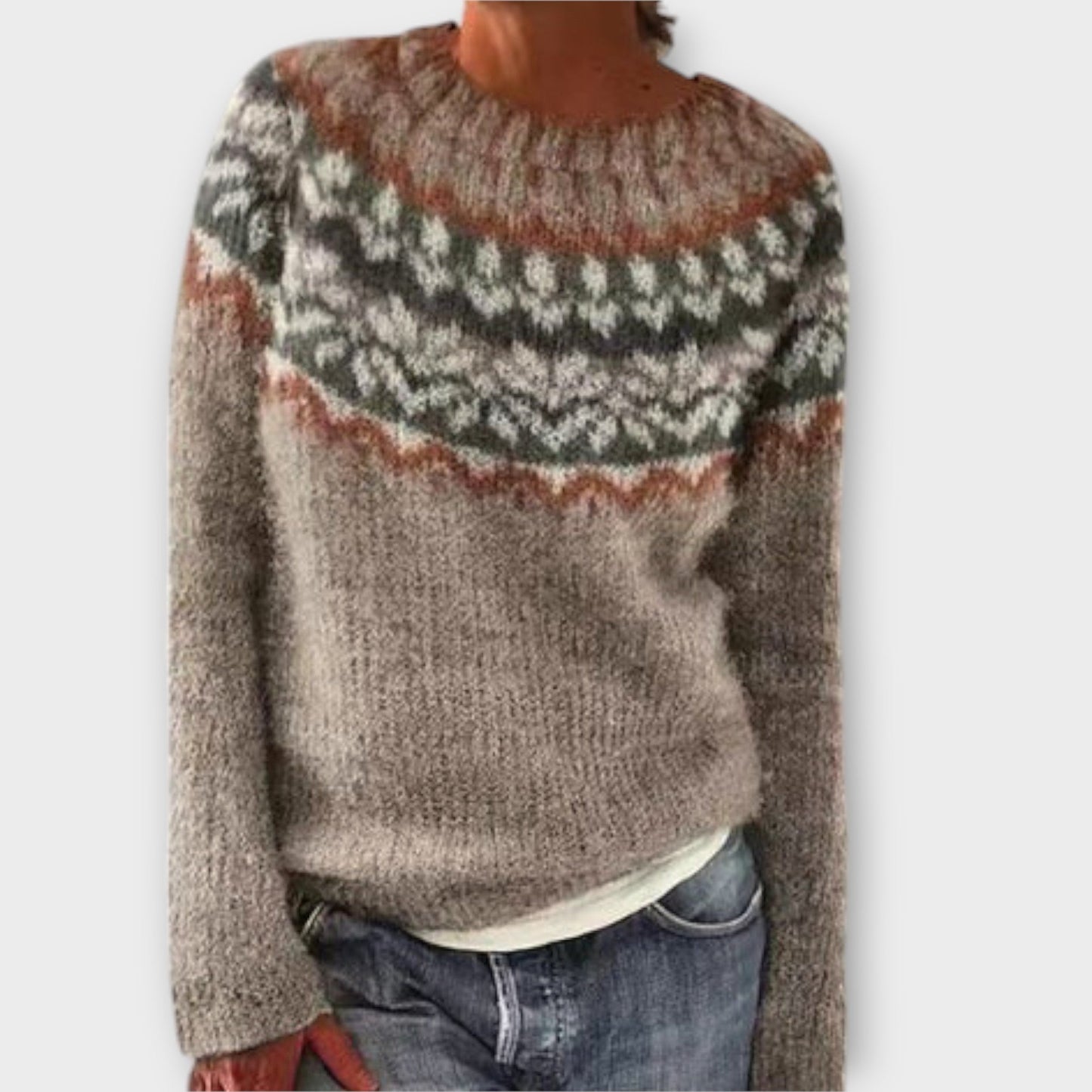 Lena - Stylish Retro Sweater