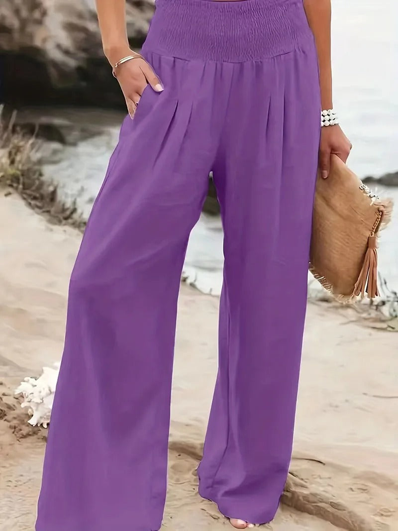 Nina | Palmera Linen Pants