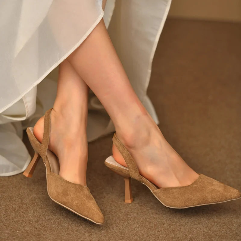Clara – Classic Slingback Heels