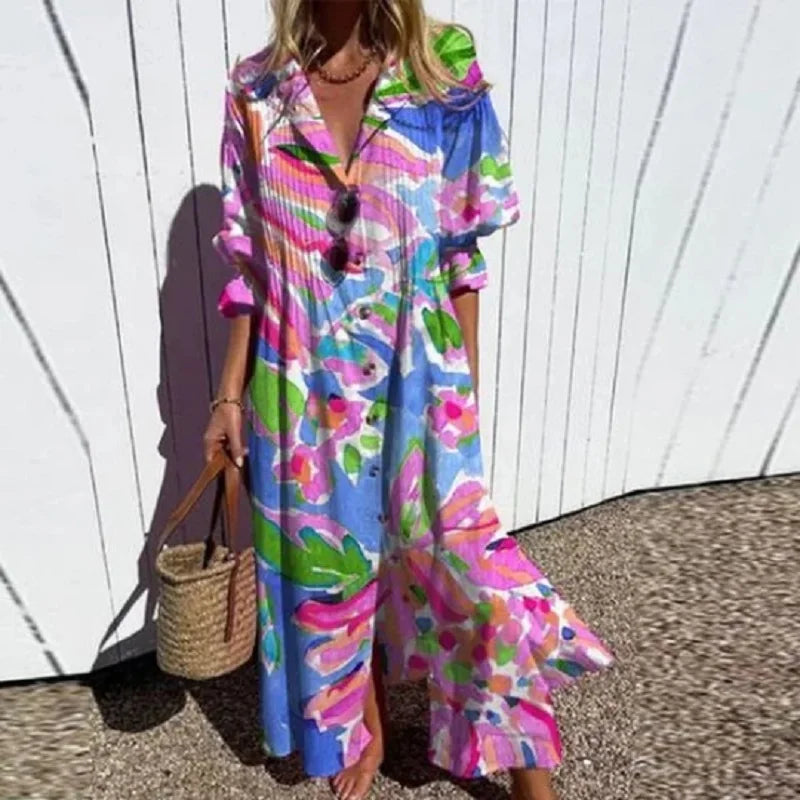 Lily| Bloom Boldly Maxi Dress
