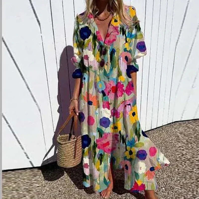 Lily| Bloom Boldly Maxi Dress