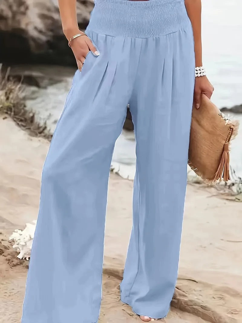Nina | Palmera Linen Pants