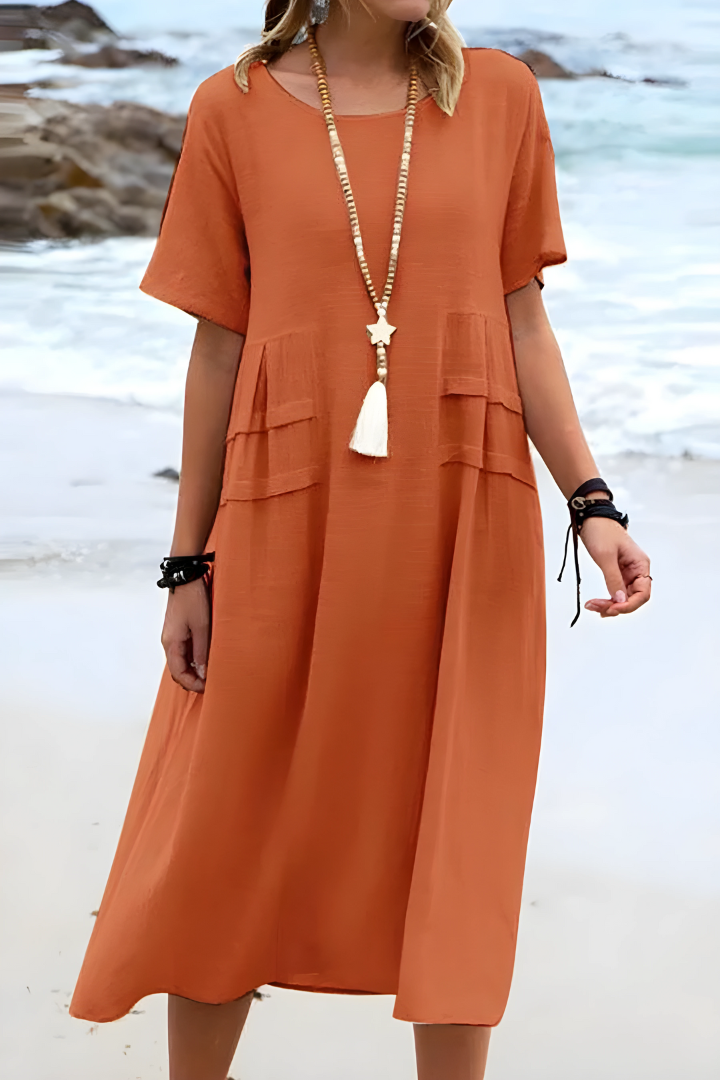 Leah | TUMMY-SMOOTHING MIDI DRESS