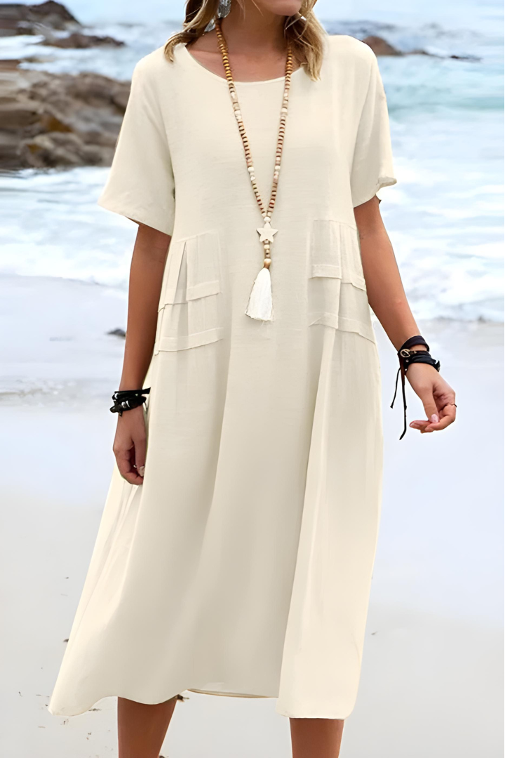 Leah | TUMMY-SMOOTHING MIDI DRESS