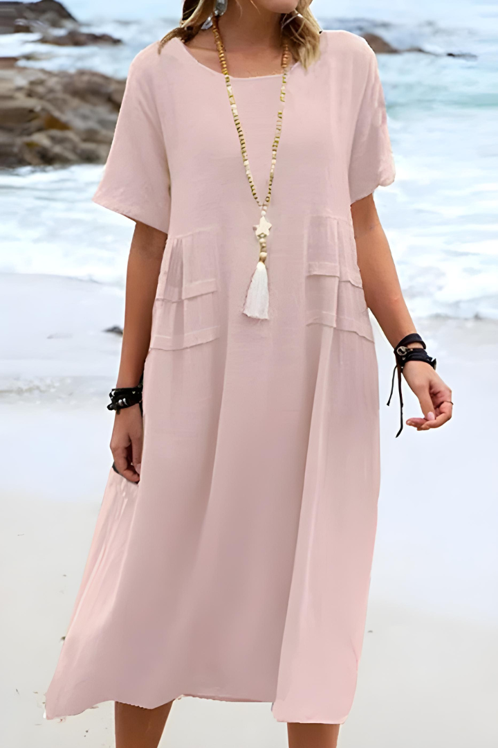 Leah | TUMMY-SMOOTHING MIDI DRESS