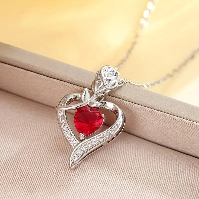 Rosira Emberveil Necklace | White Gold 16k