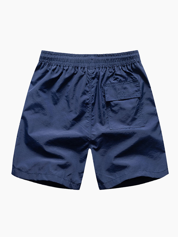 Oliver Geometric Print Shirt & Swim Shorts