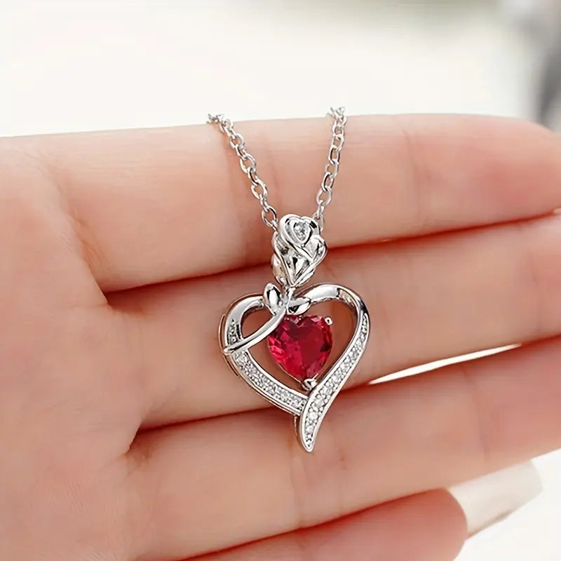 Rosira Emberveil Necklace | White Gold 16k