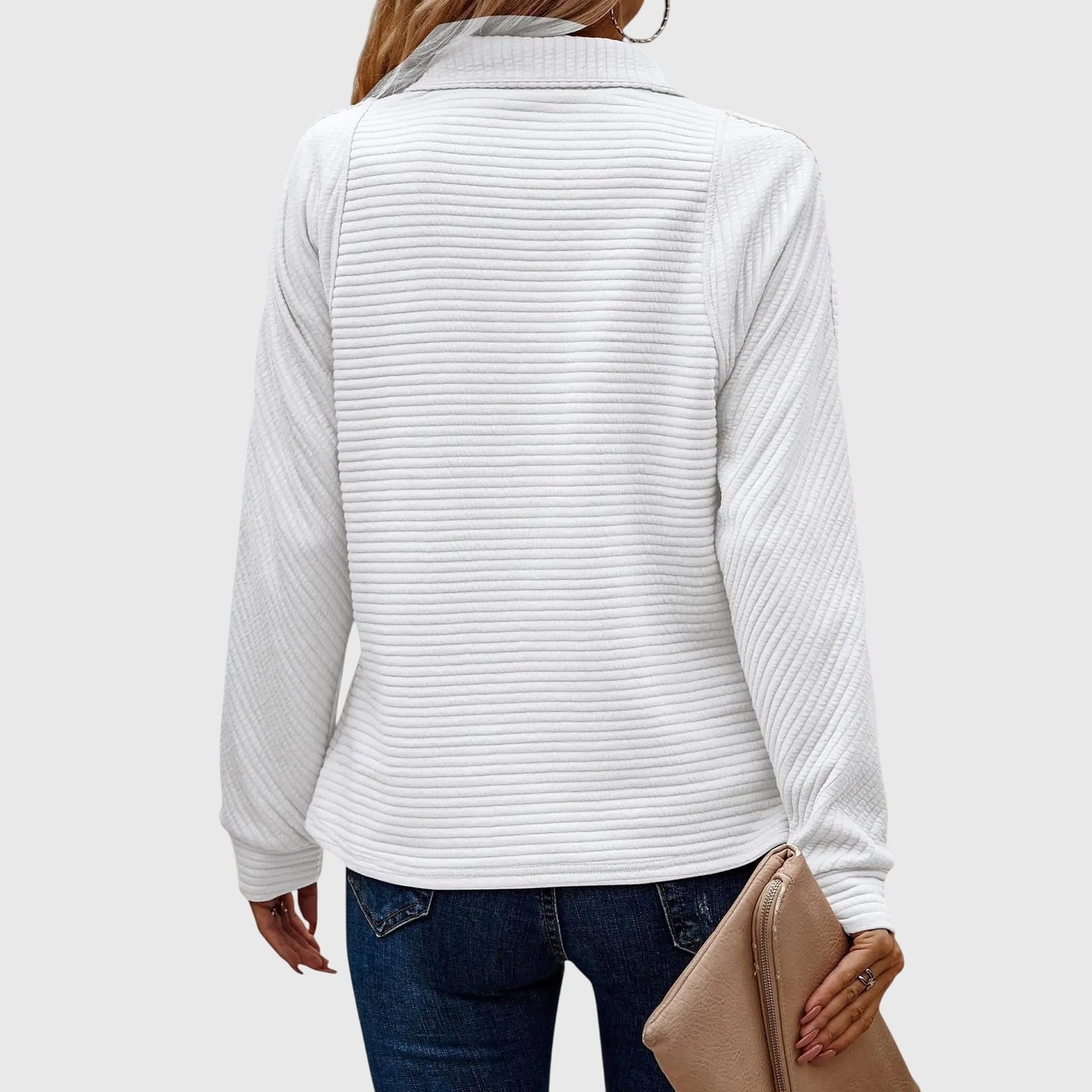 Molly | Elegant Half-Zip Sweater