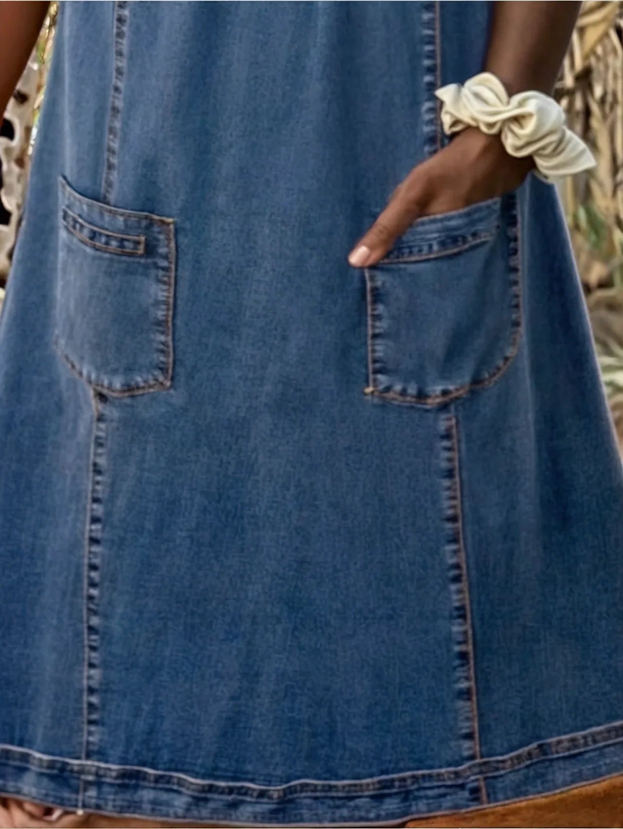 Skyler | Soft Denim Dress