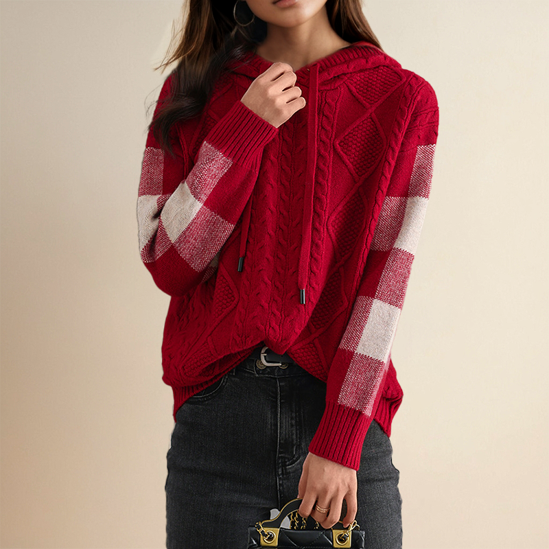 Aubrey™ - Stylish Velvet Sweater