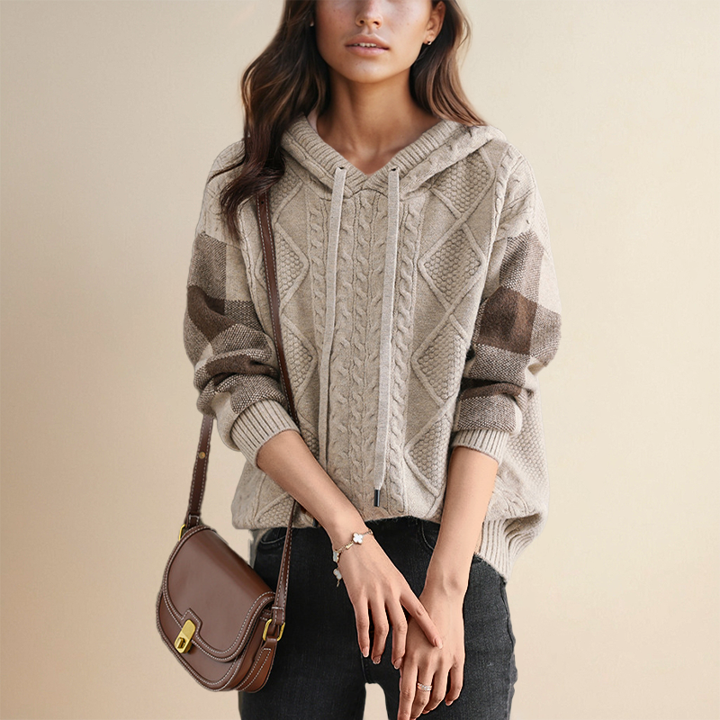 Aubrey™ - Stylish Velvet Sweater