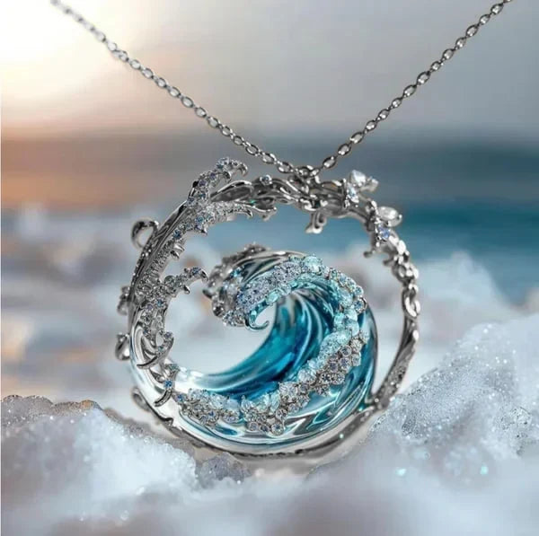 Azure Pledge Necklace | Gold 18k
