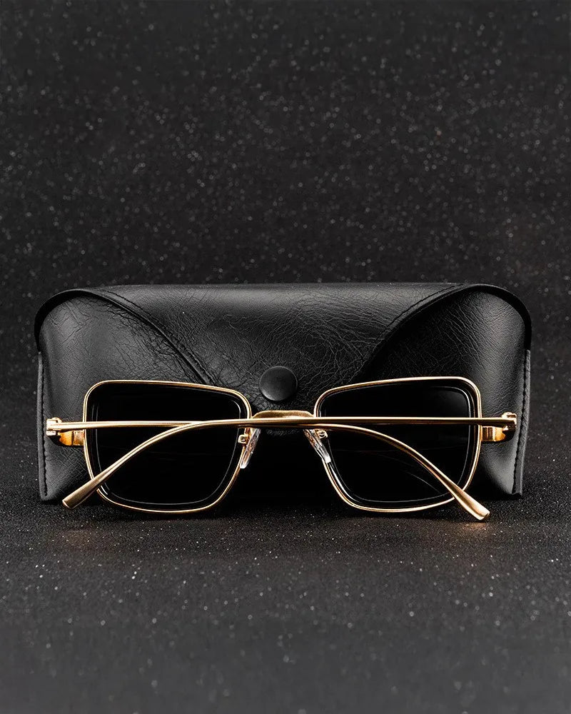 Steampunk Square Sunglasses