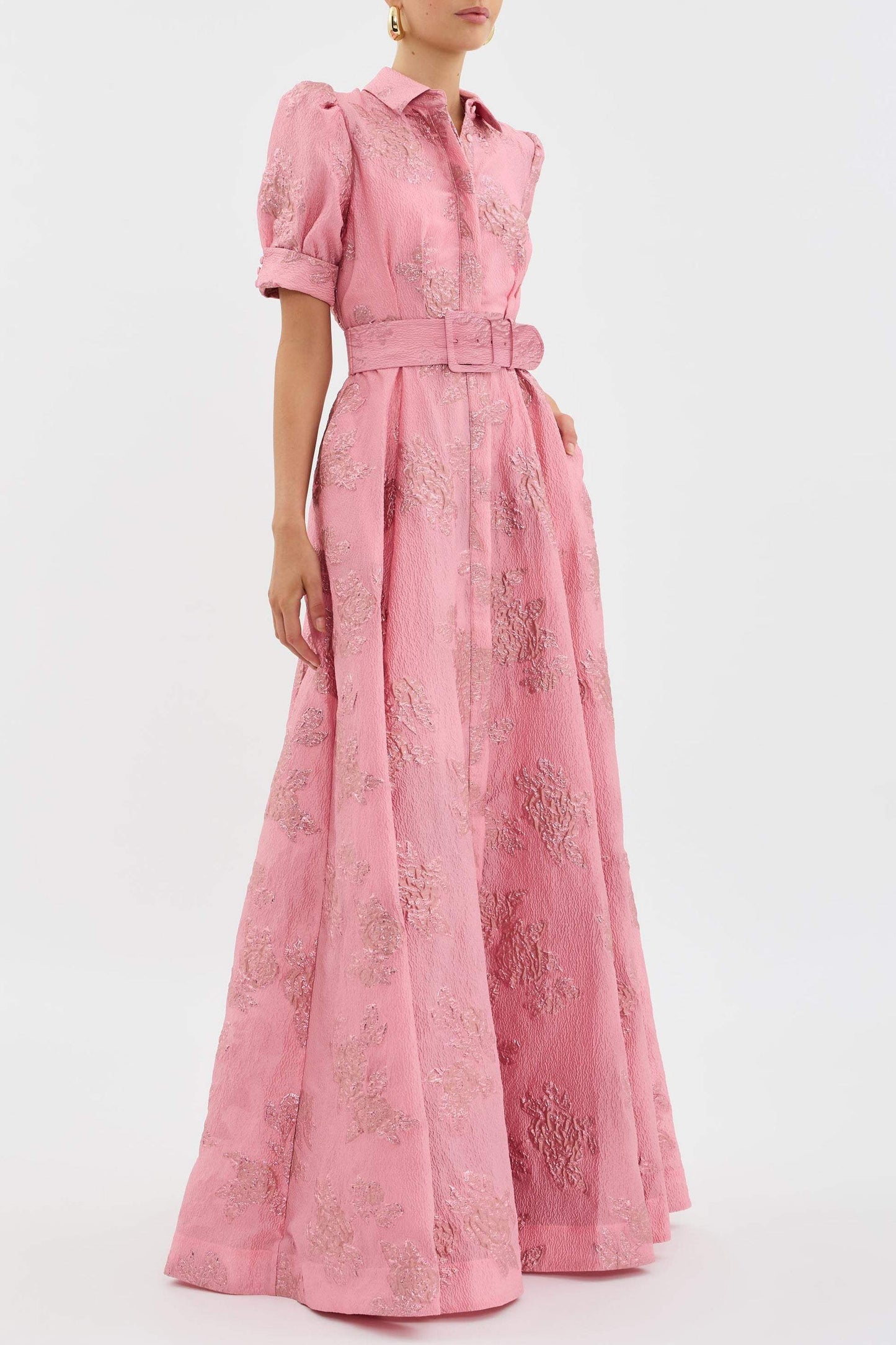 Selena | Short Puff Sleeves Dress