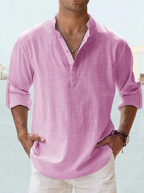 Oliver™ | Breathable Linen Shirt