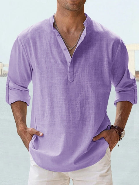 Oliver™ | Breathable Linen Shirt