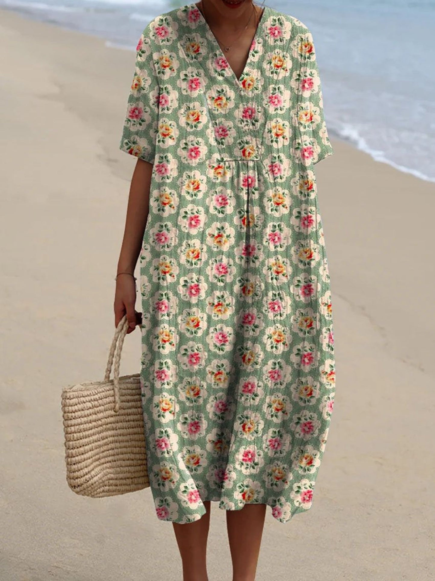 Carla| Vintage Daisy Dress