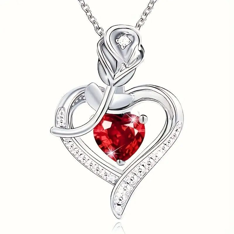 Rosira Emberveil Necklace | White Gold 16k