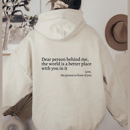 You Are Enough - Unisex Oversized Hoodie