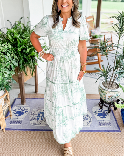 Emory | Classic Toile Maxi
